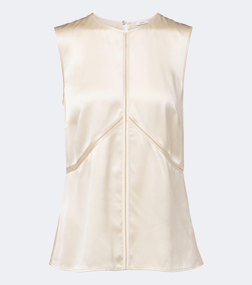 joseph hebe silk satin top