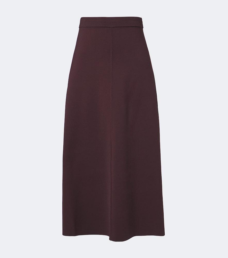 joseph helius jersey midi skirt