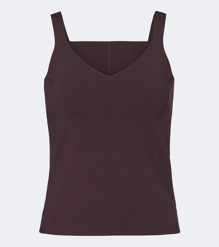 joseph joann ribbed-knit tank top