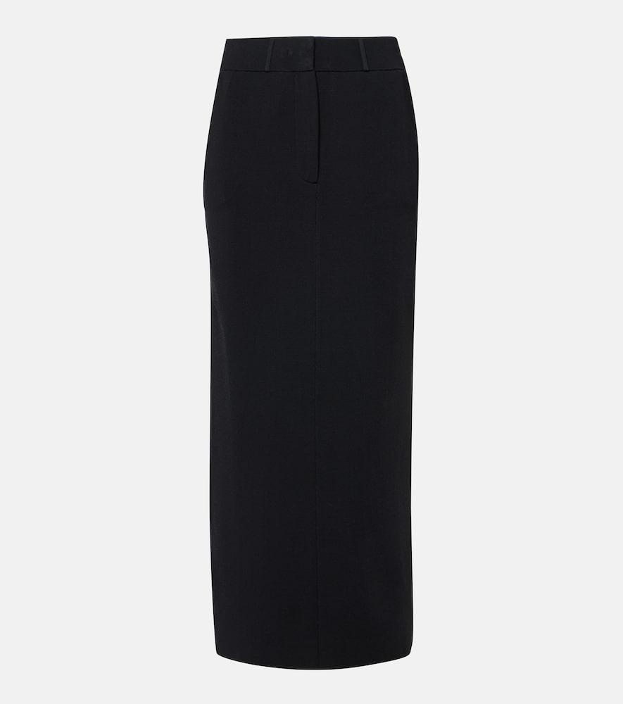 joseph knitted mid-rise maxi skirt