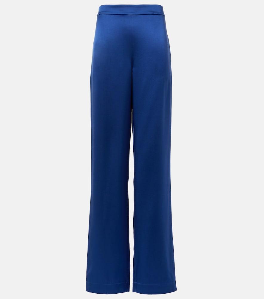 joseph new sahel silk straight pants