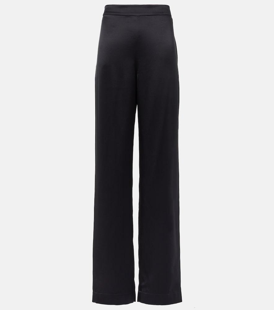 joseph new sahel silk straight pants