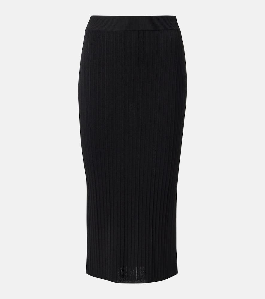 joseph ribbed-knit midi skirt