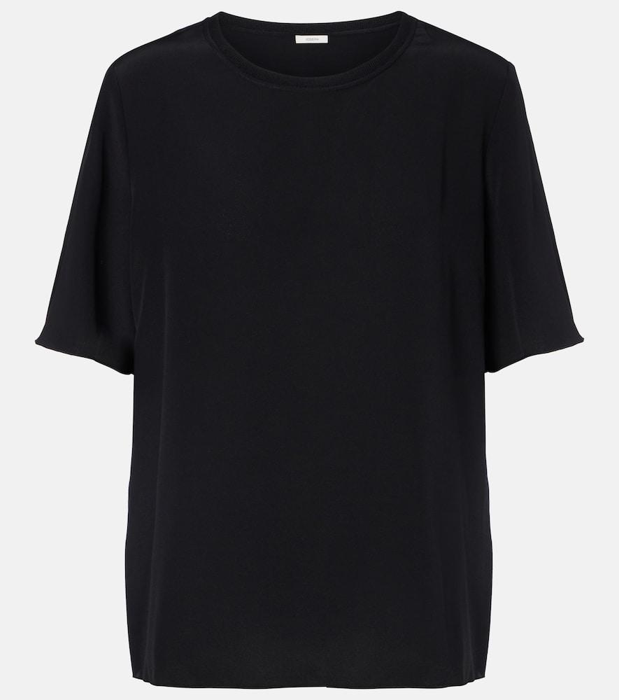 joseph rubin silk crêpe de soie t-shirt