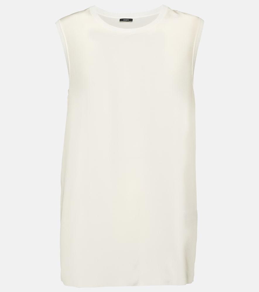 joseph silk crêpe top