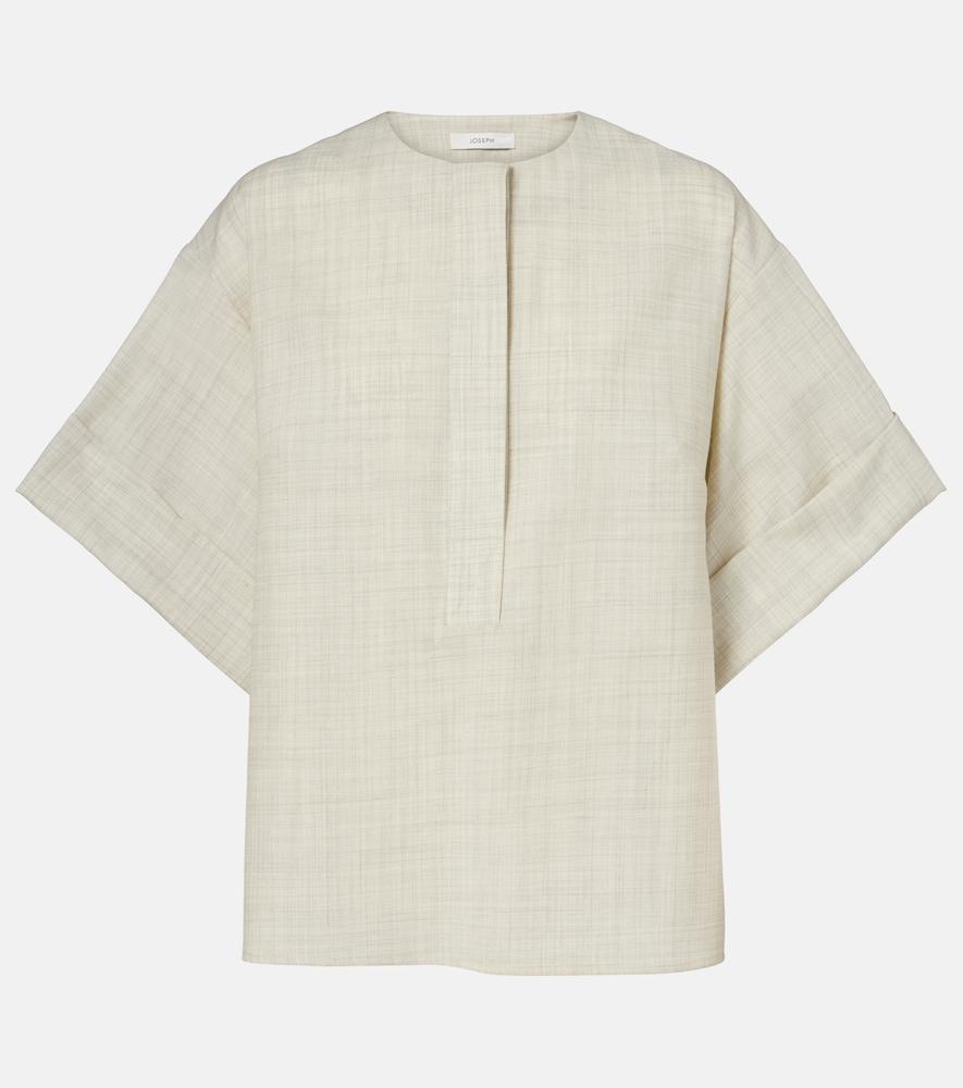 joseph yani virgin wool top