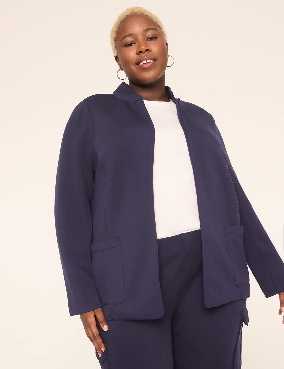 journey open-front blazer