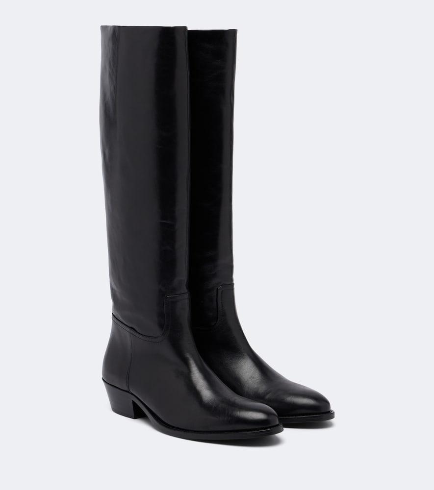 jude den leather knee-high boots