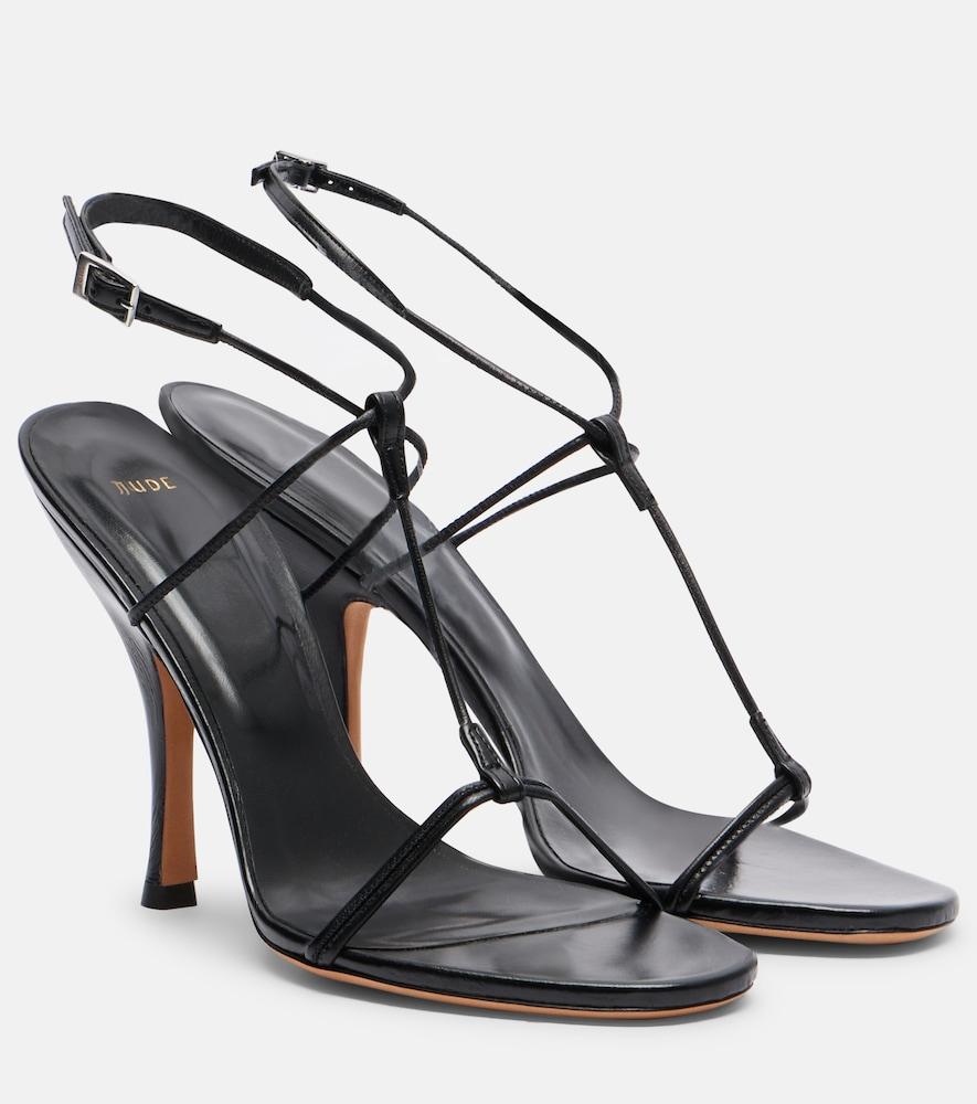 jude mixer leather sandals
