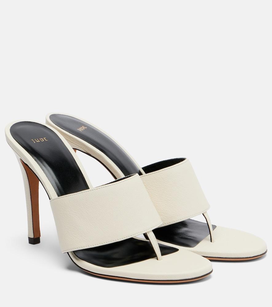 jude snug leather thong sandals