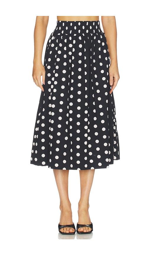 juillet liv skirt in black,white. - size l (also in xs, s, m, xl)