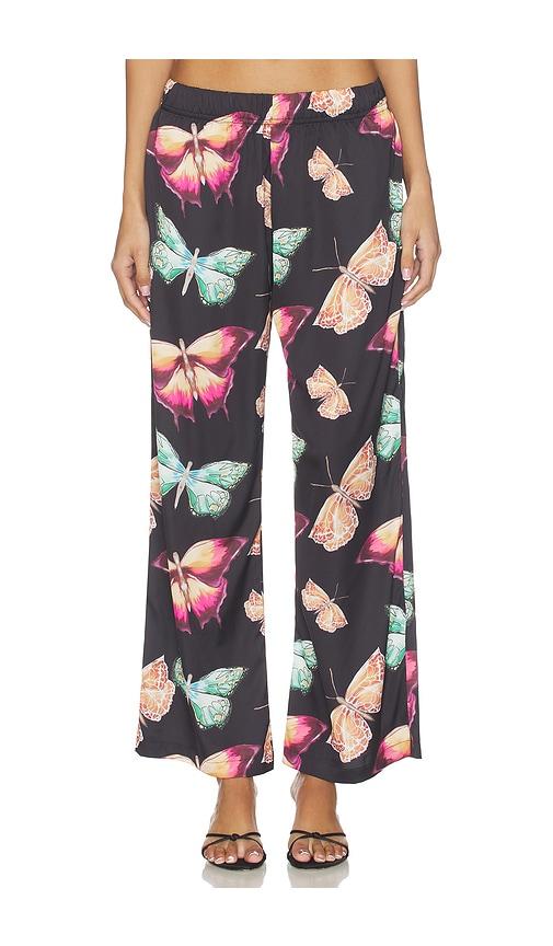 juliet johnstone mariposa pant in black. - size m (also in s, xs)