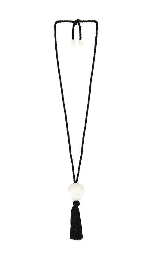 julietta ãze necklace in metallic silver.