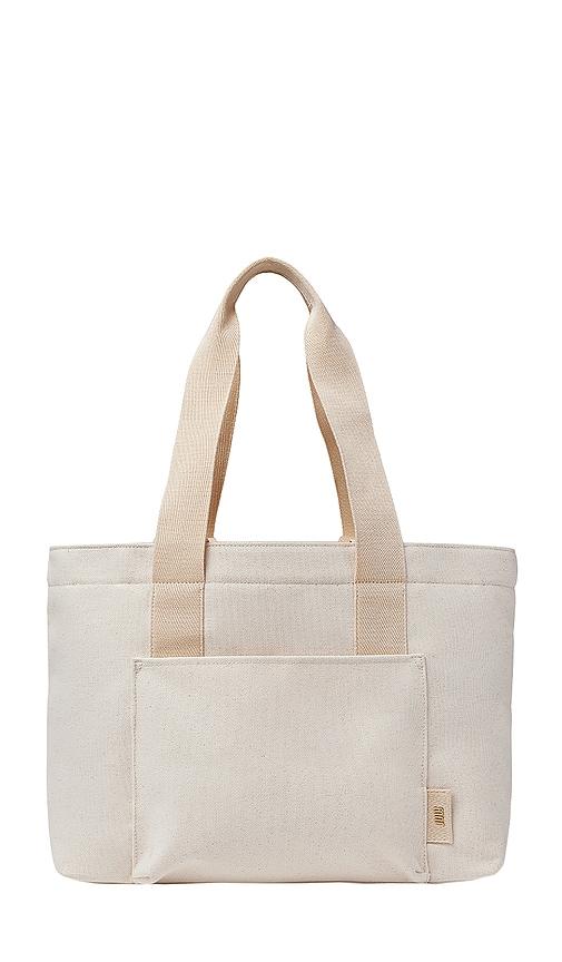 july large everyday tote bag in cream.