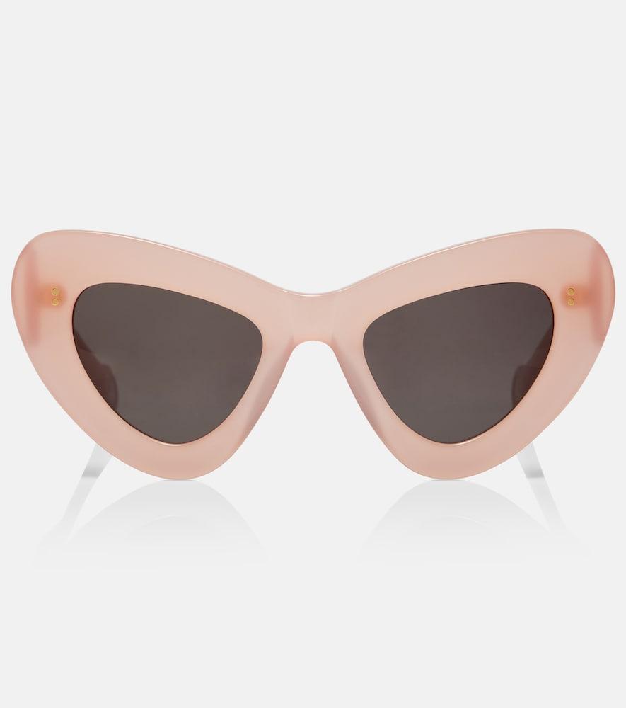 jw anderson butterfly cat-eye sunglasses