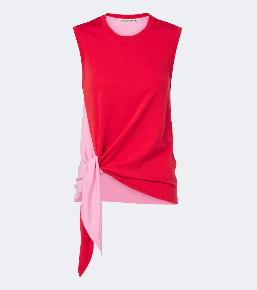 jw anderson cotton jersey top