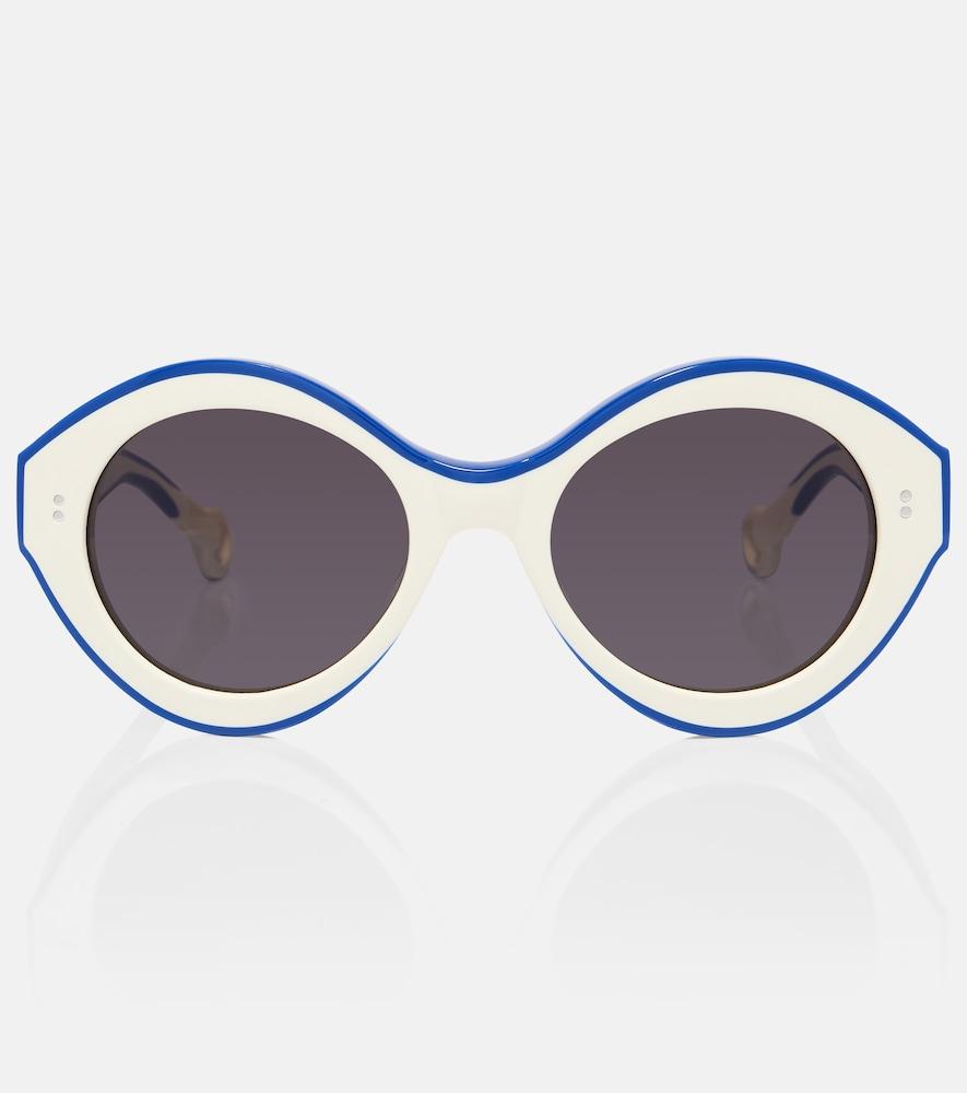 jw anderson jwa07 bumper round sunglasses