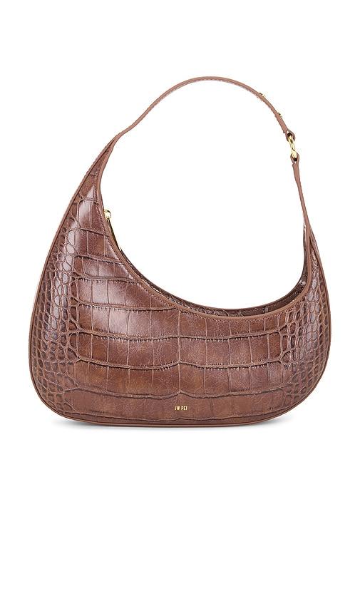 jw pei harlee shoulder bag in brown.