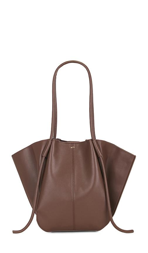 jw pei nala wide tote bag in brown.