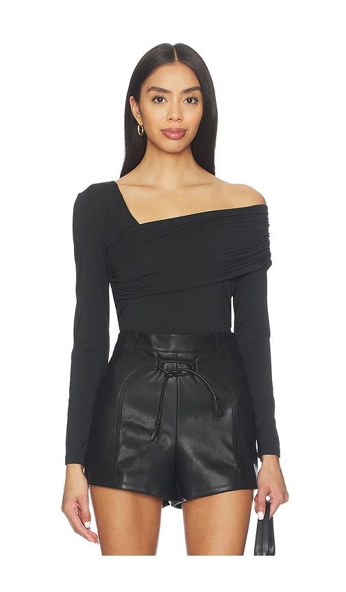 karina grimaldi alex top in black. - size l (also in xs)