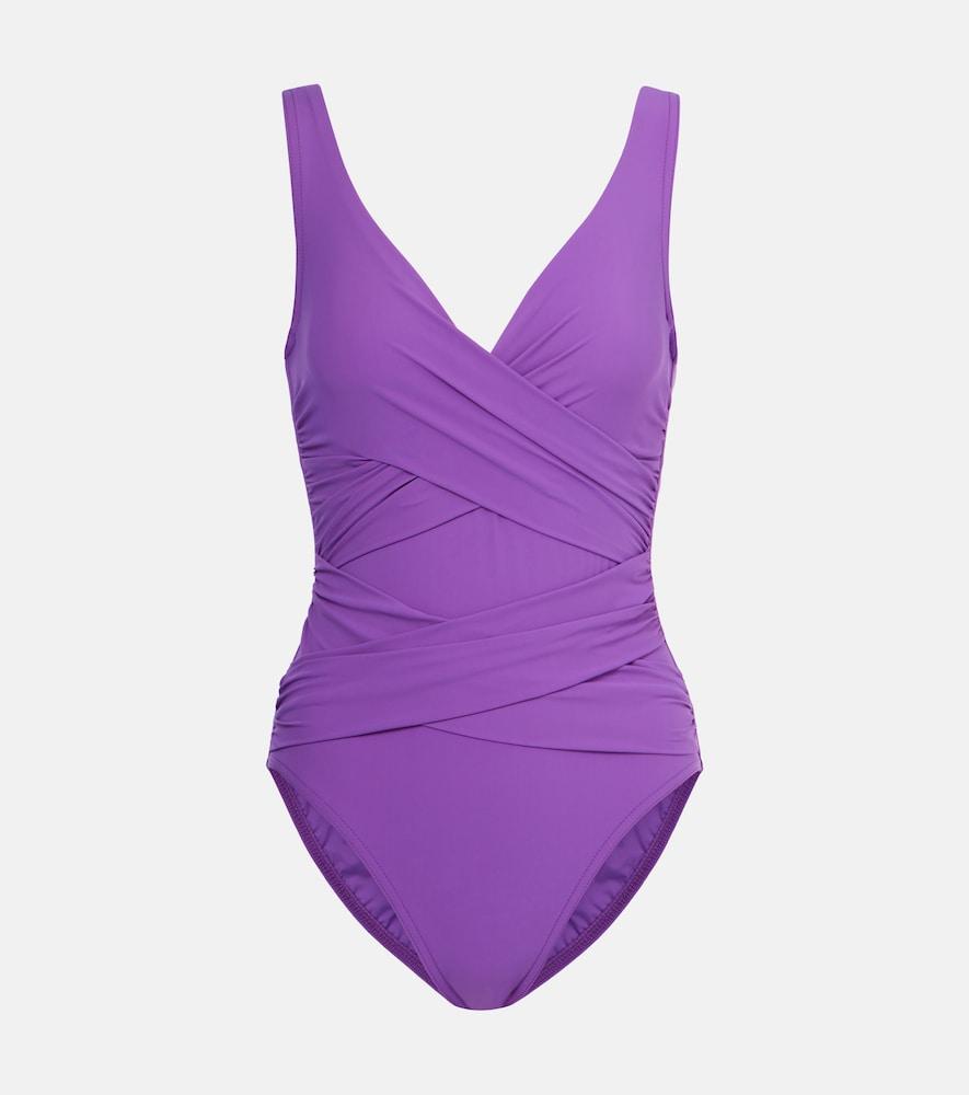 karla colletto gathered swimsuit