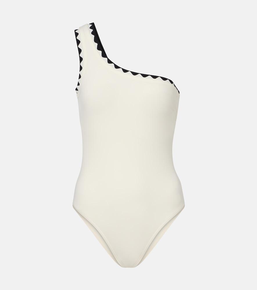 karla colletto lia one-shoulder swimsuit
