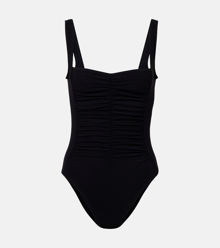 karla colletto ruched swimsuit