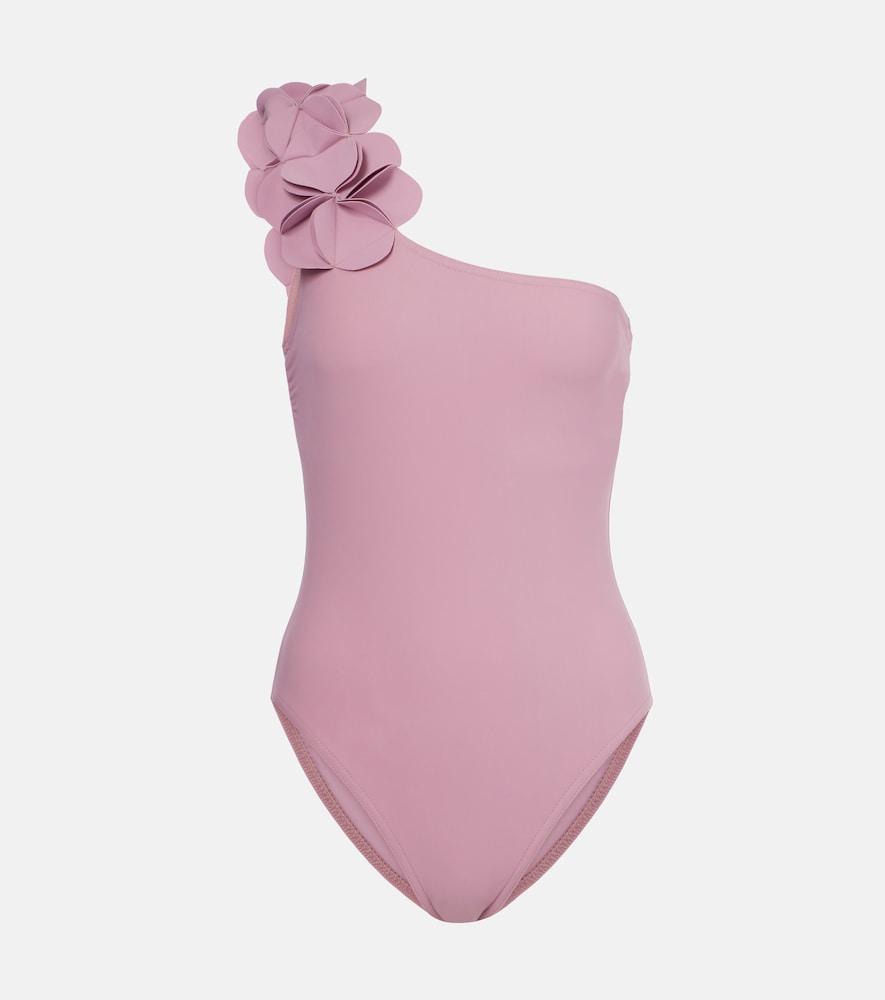 karla colletto tess one-shoulder swimsuit