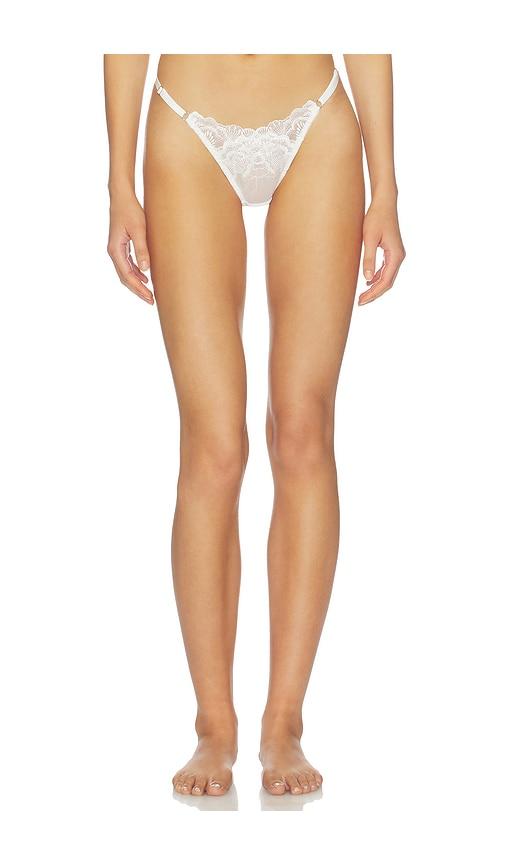 kat the label charli thong in white. - size l (also in xs, s, m, xl)