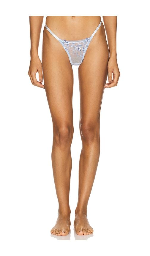 kat the label sofia thong in baby blue. - size xl (also in l)