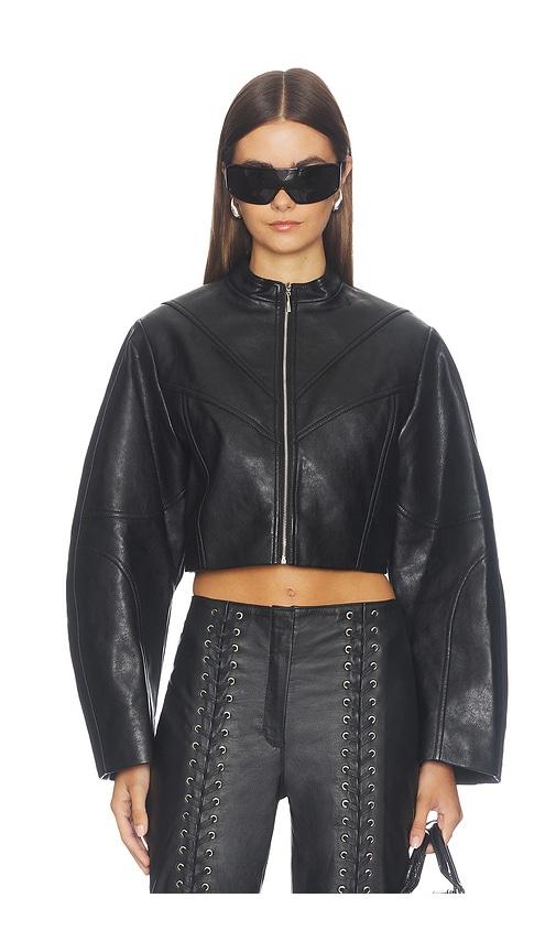 kate barton agnes jacket in black. - size 4 (also in 6, 8)