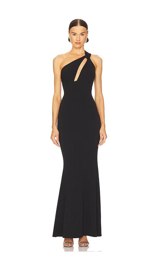 katie may edgy dress in black. - size l (also in xs, s, m, xl)