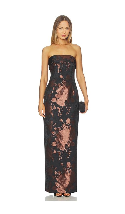 katie may elin gown in black. - size m (also in xs)