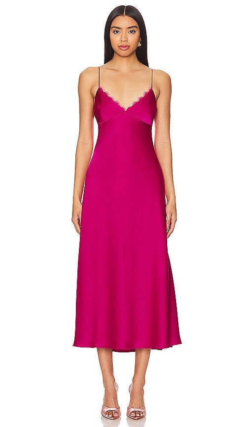 katie may jessica dress in fuchsia. - size m (also in s)