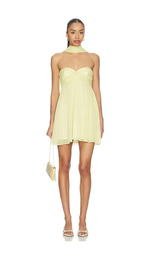 katie may lee dress in yellow. - size l (also in s, xs, m)