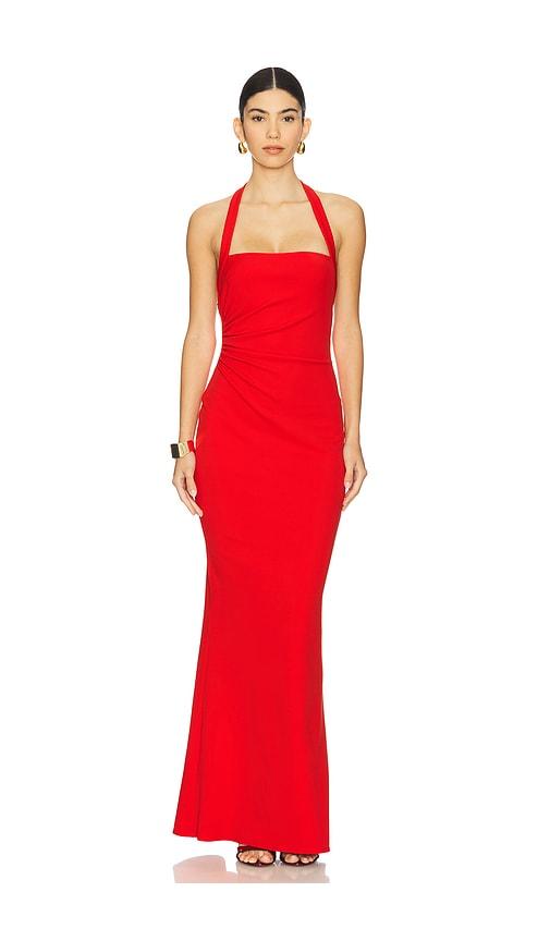 katie may piper gown in red. - size m (also in s, xs, xl)