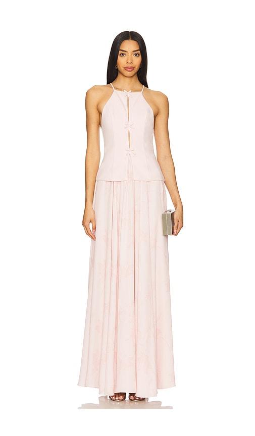 katie may tabitha gown in blush. - size l (also in xl)