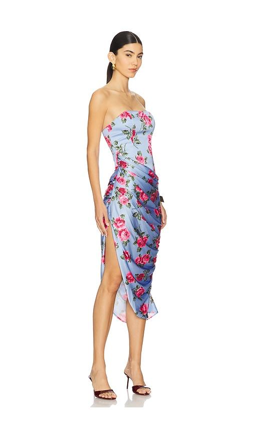 katie may toto gown in purple. - size s (also in xs)