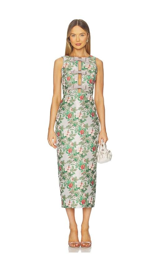 katie may vesper dress in grey. - size s (also in xs)