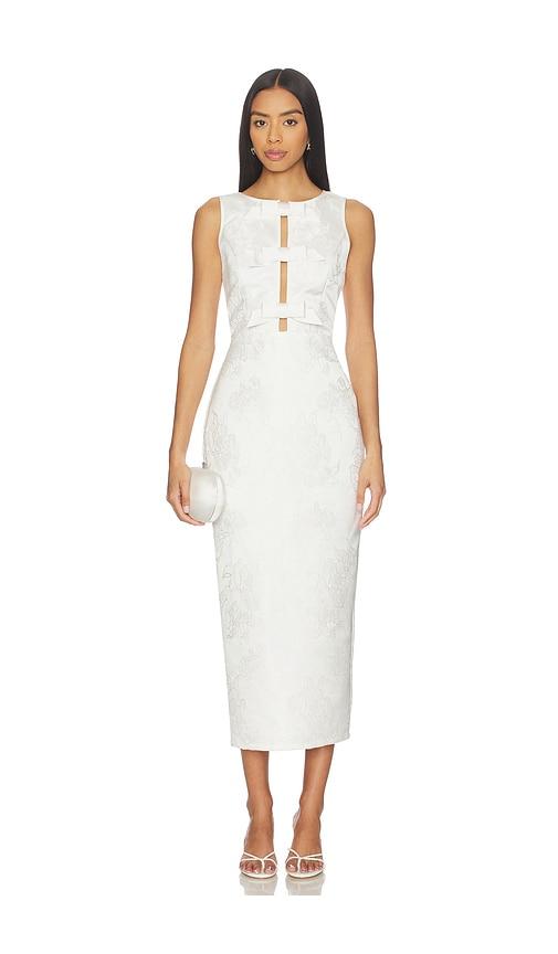 katie may vesper dress in ivory. - size xl (also in xxs, xs)
