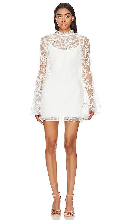 katie may x revolve leilani dress in white. - size s (also in xs, l)