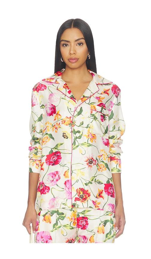 kenzo wildflower shirt in multi. - size 34 (also in 36, 40)