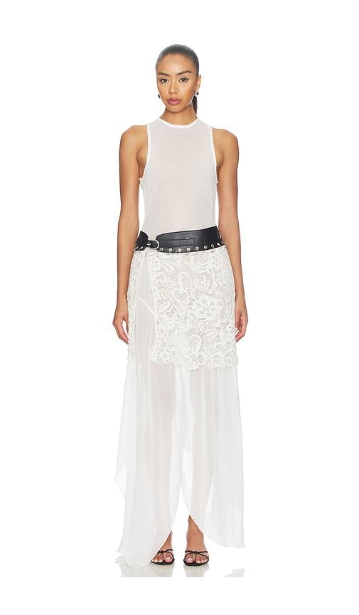 kettel atelier flowy dress in white. - size l (also in s, m)