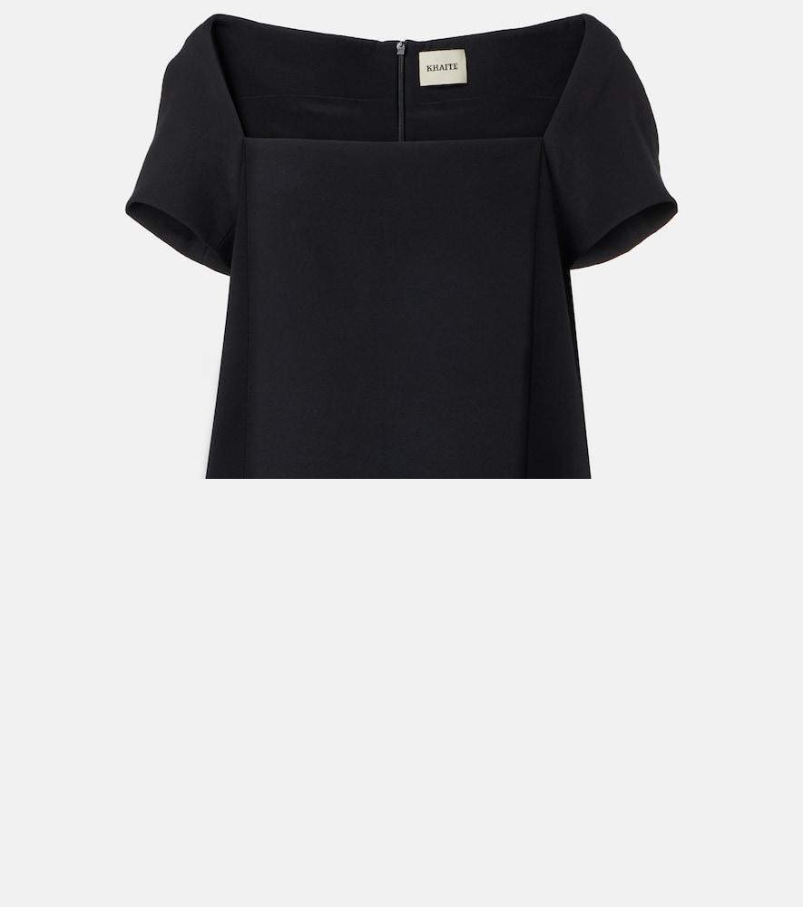 khaite benji minidress