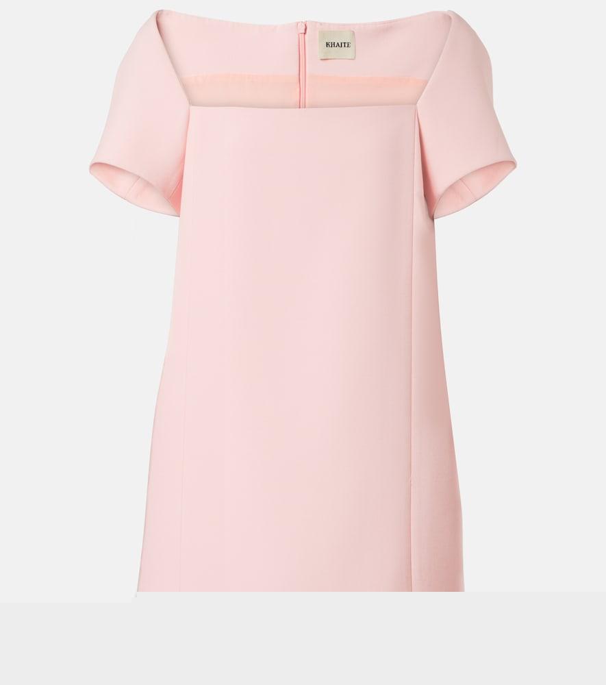khaite benji minidress