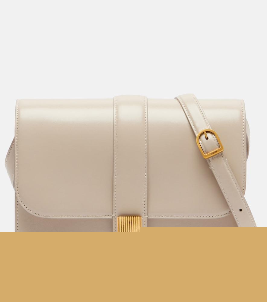 khaite blake leather crossbody bag
