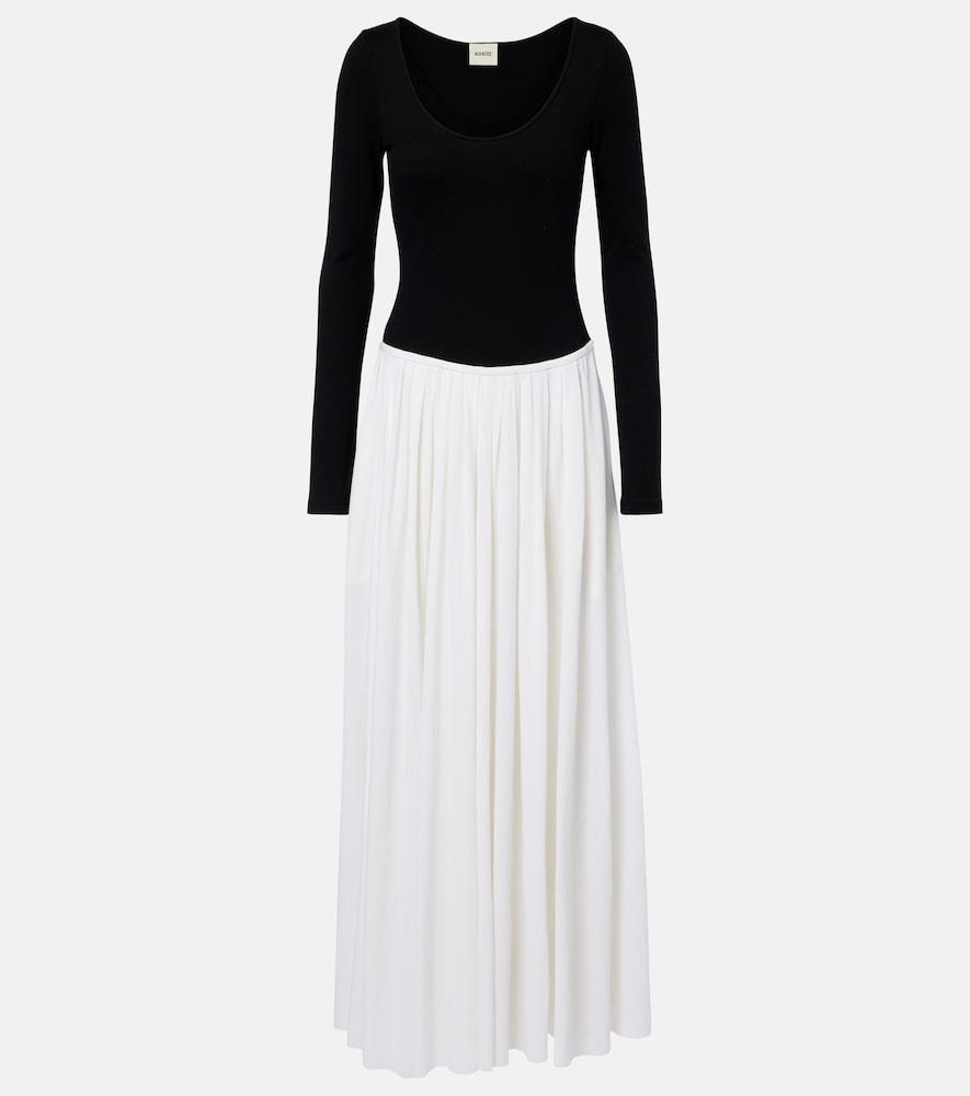 khaite carlotta maxi dress