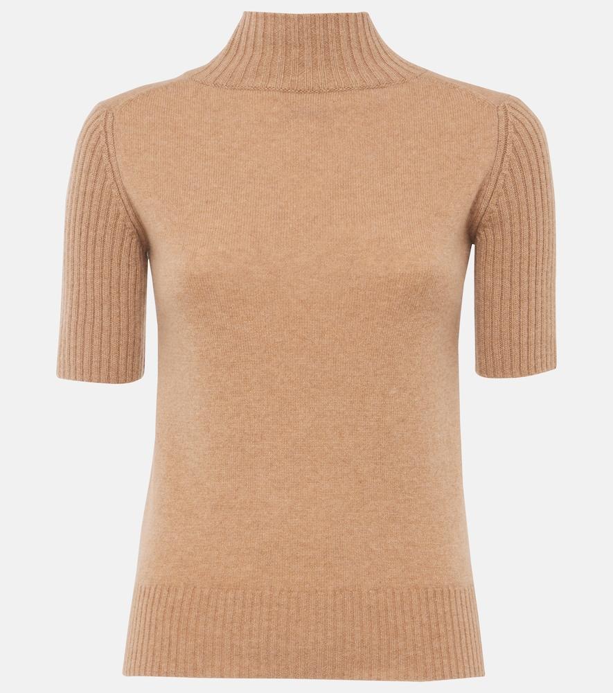 khaite cecil high-neck cashmere top