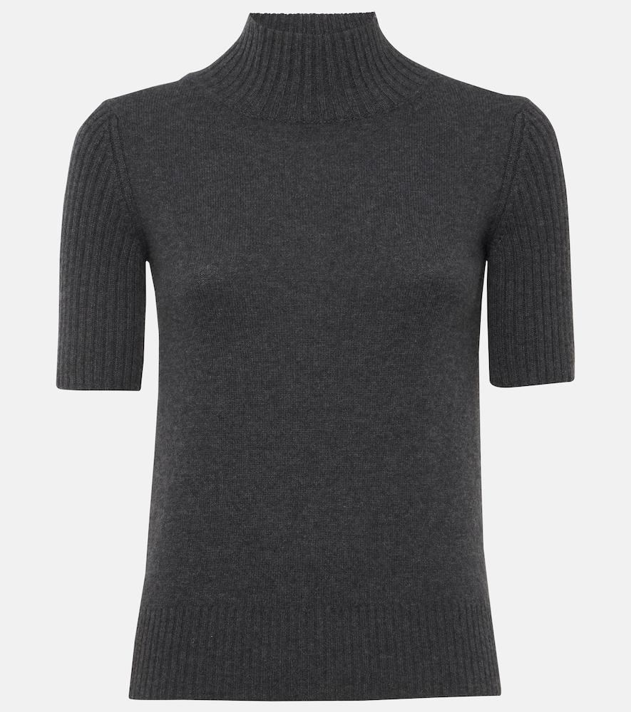 khaite cecil high-neck cashmere top
