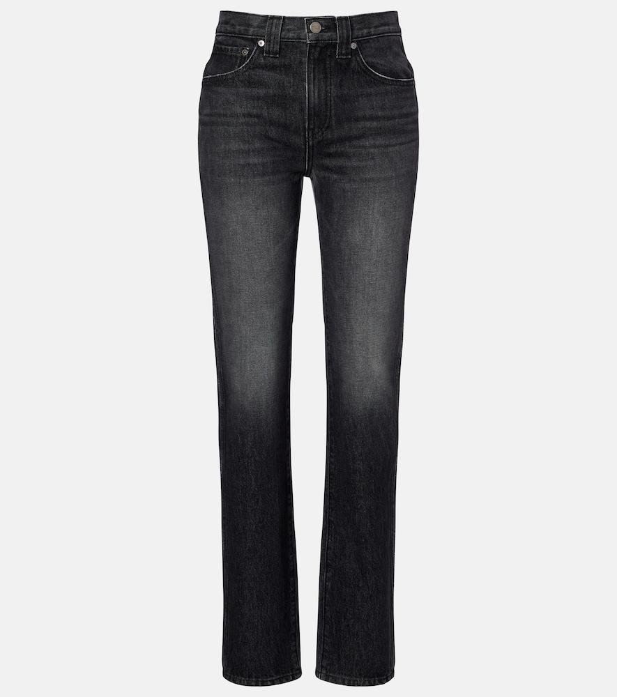 khaite farley straight jeans